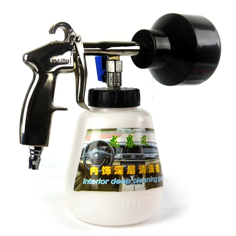 Spray cleaning foam gun car foam washing machine auto upholstery cleaning gun on