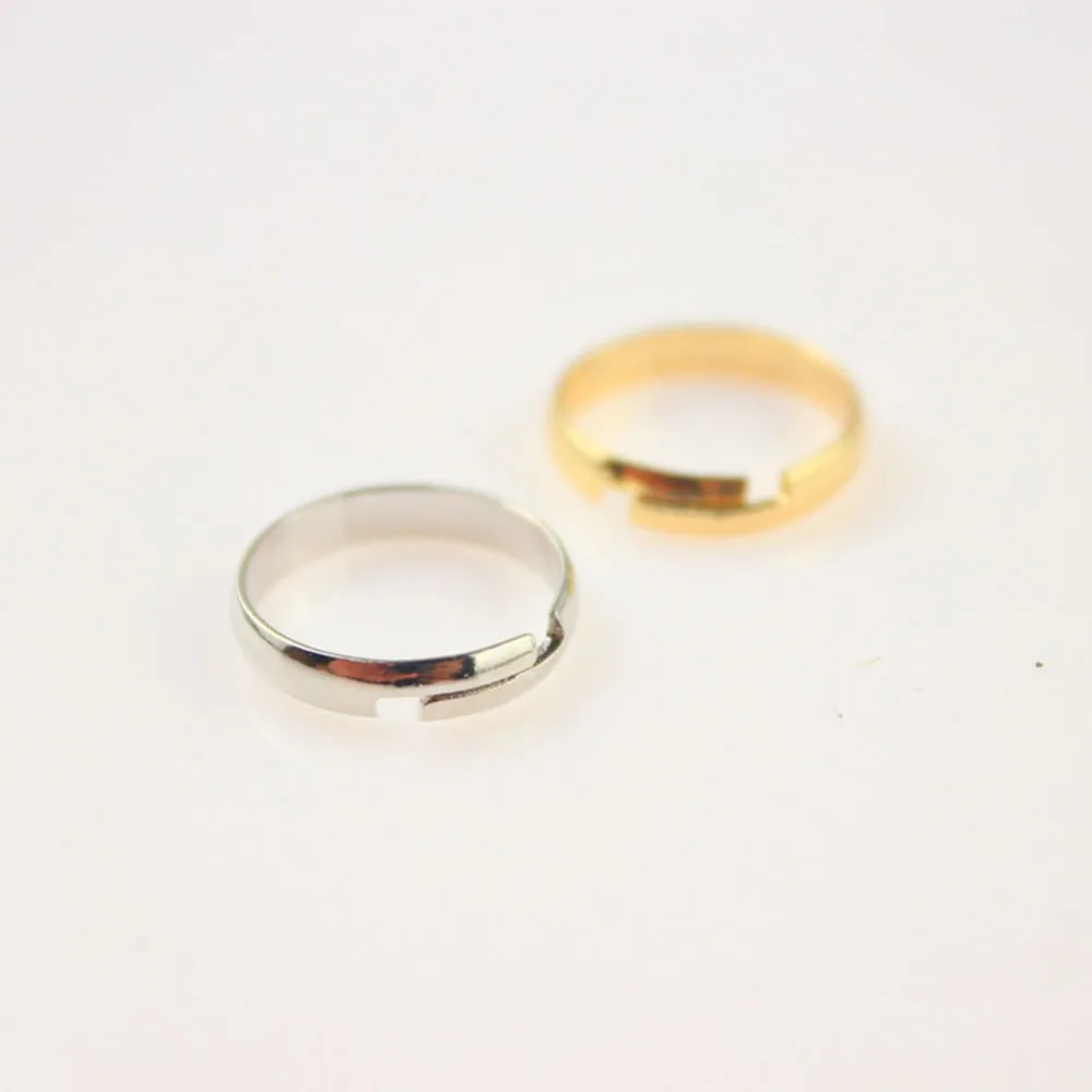 

New Smooth Foot Ring Standard Inner Diameter 1.4cm Color Gold/ Silver Plated Drop Shipping for men/women