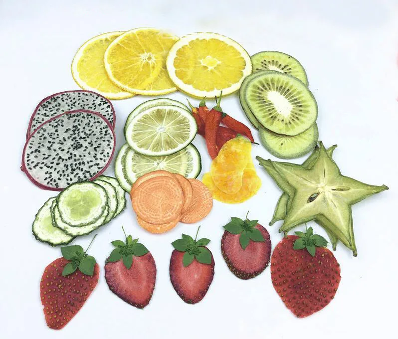 

40pcs Dried Pressed Mixed Exopy Fruits+Vegetables Slices Plant Herbarium For Jewelry Photo Frame Phone Case Craft DIY Making Hot