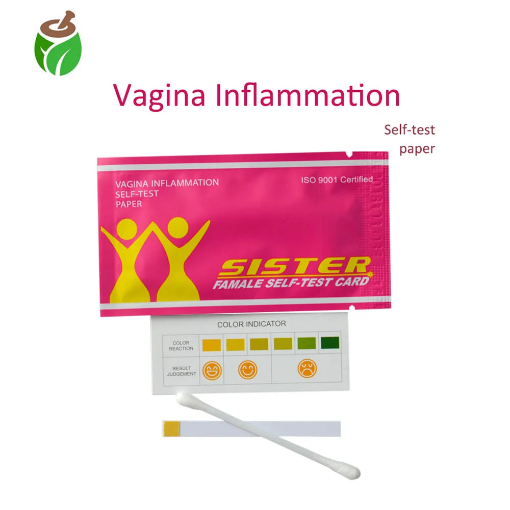 

50 pcs Female self test card Vaginal PH Test Strip Kit Urine Tract Vaginosis Bacterial Thrush PH Self Test Card Test Strips