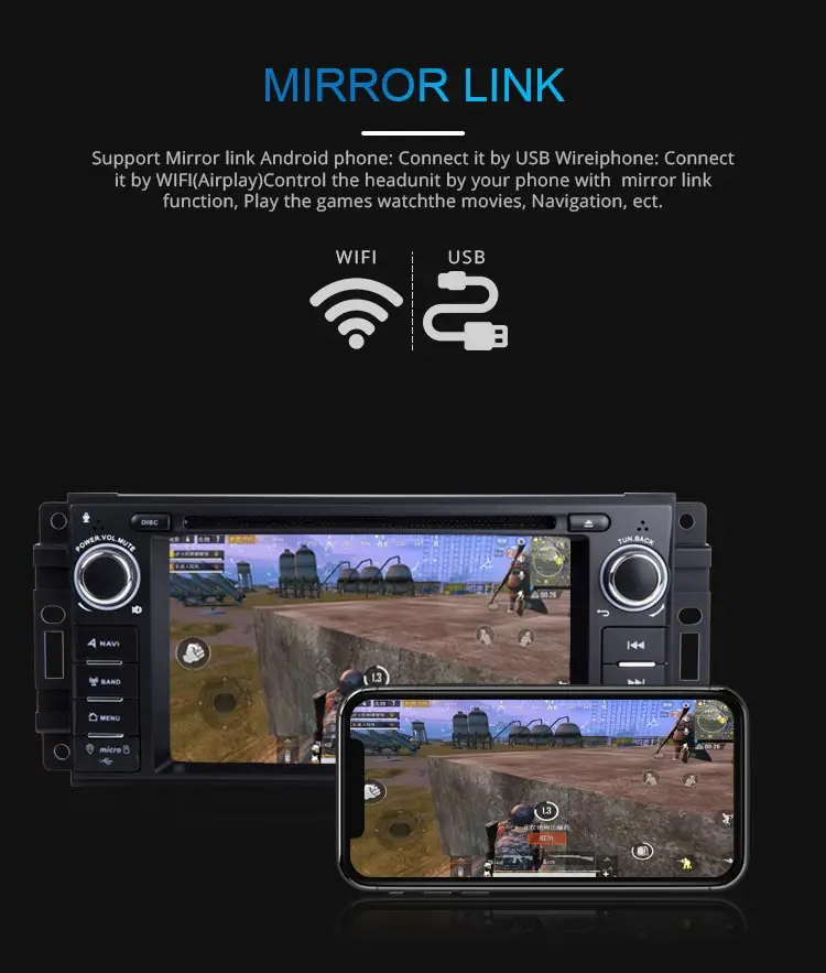 Cheap JDASTON Android 9.0 Car DVD Player For Jeep Cherokee 2009 2008 2010 Wrangle Dodge Chrysler Sebring Multimedia 2Din Radio Stereo 9