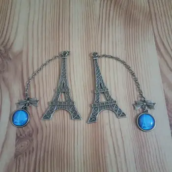 

200 Pcs New Creative Vintage Eiffel Tower Metal Bookmarks for Book Creative Item Kids Gift Korean Stationery