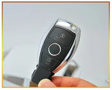 Новая замена изменения Smart Remote Оболочки чехол для Benz CL SLK CLK CES B класс 2 кнопки с ключа и Батарея держатель