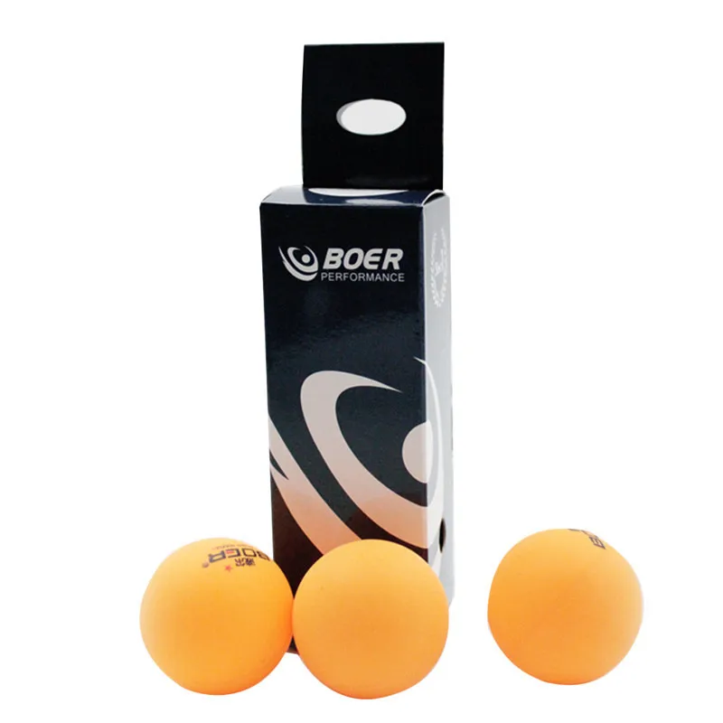 3pcs Plastic Ping Pong Ball 40+mm One Star New Material ABS Table