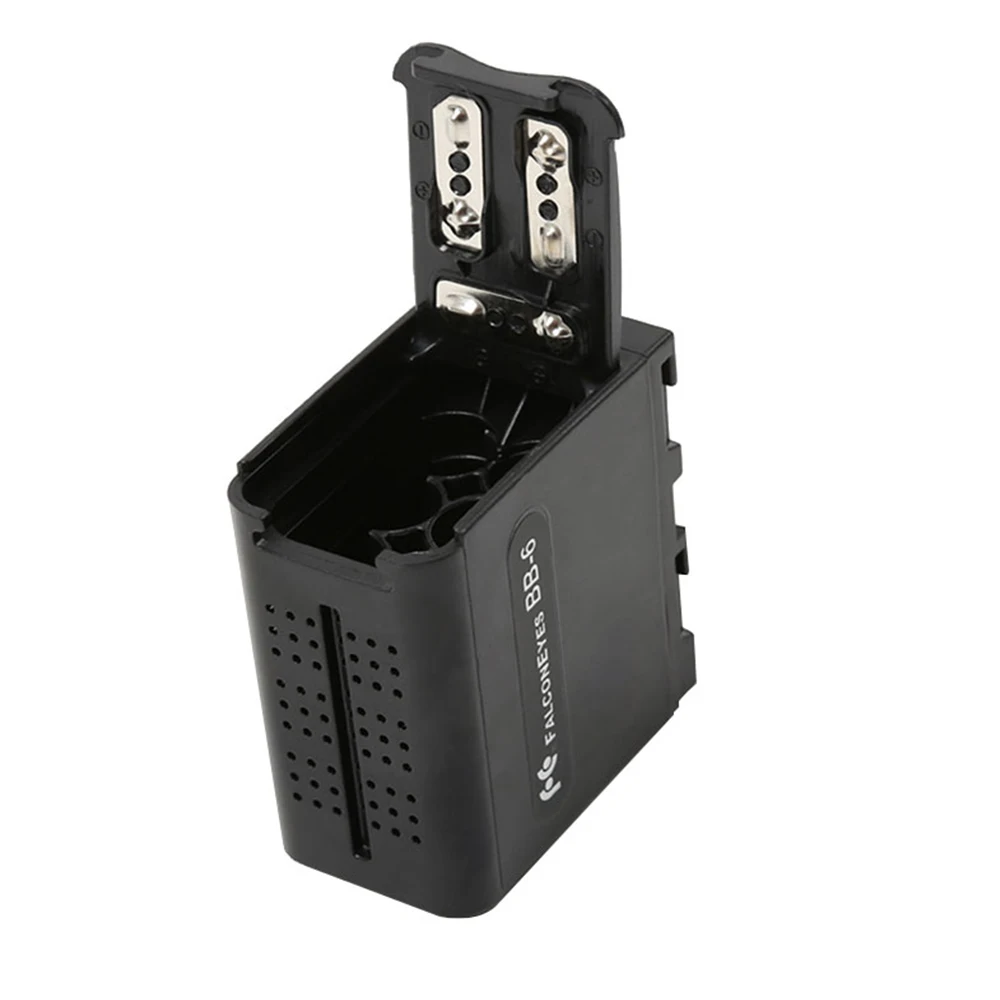 Корпус аккумулятора Power As NP F970 FALCON EYES BB 6 BB6 коробка для батарей AA светодиодная