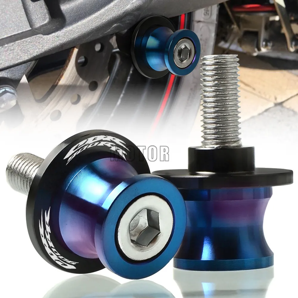 

8MM Motorcycle Rear Swingarm Sliders Spools Stand Paddock Screws Swing Arm For Honda CBR900RR 2002 2003 CBR 900 CBR900 RR 8 MM