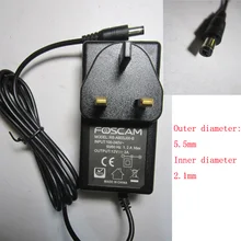 FOSCAM 12V 3A 3000mA AC-DC адаптера переменного тока Питание для NVR FN3109H