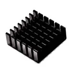 heatsink black 25x25x10mm 150x150