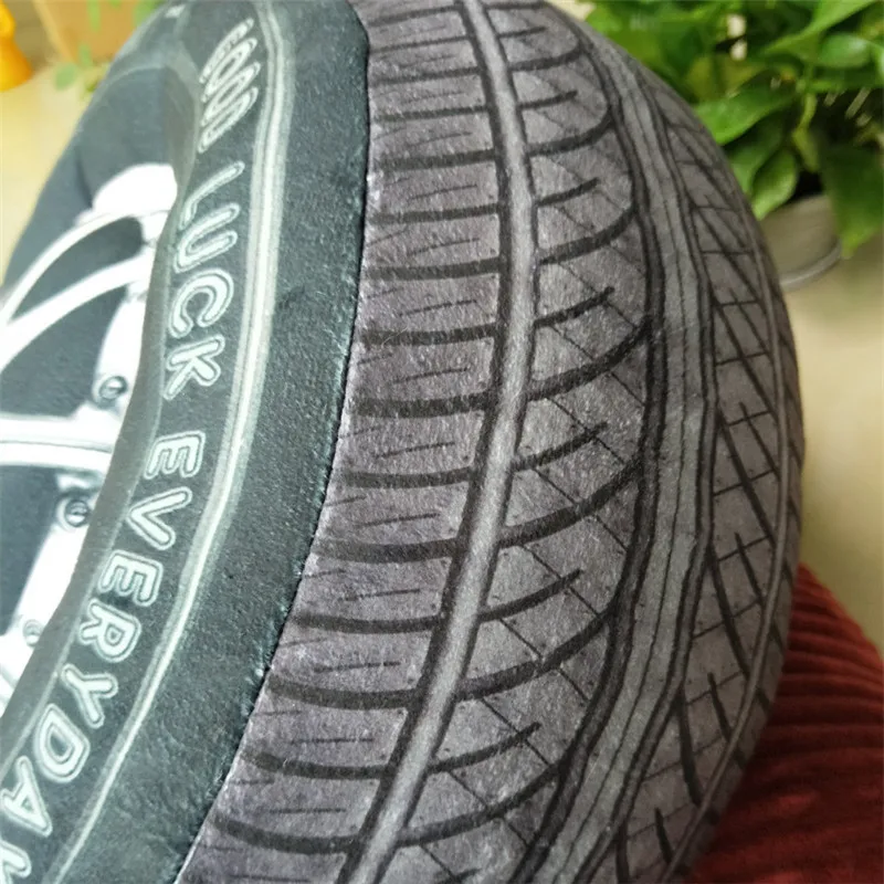 Новинка подушка для автомобильного колеса дивана сиденья мягкая плюшевая