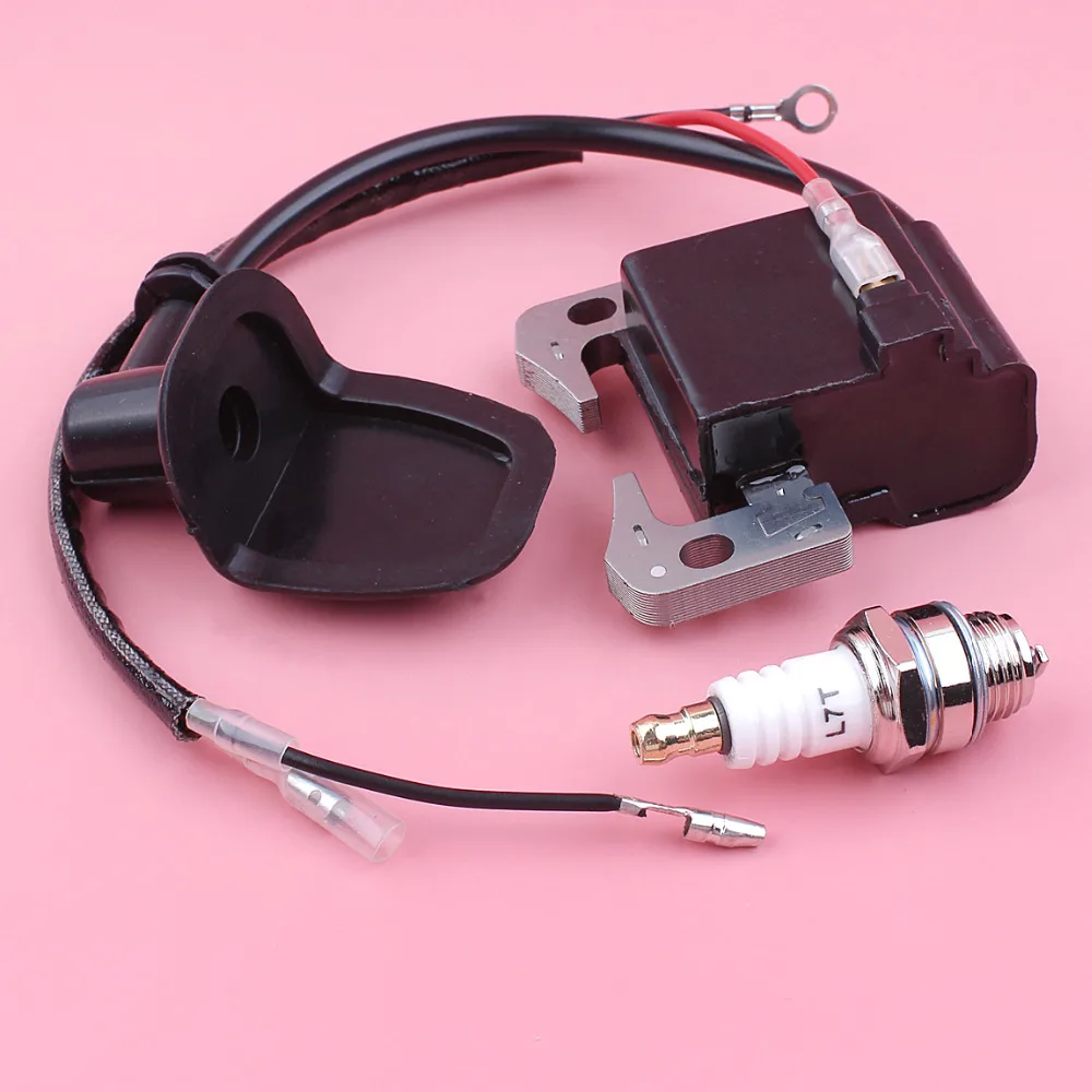 Ignition Coil Module Spark Plug Kit For Robin NB411 EC04 BG411 CG411 Trimmer Brush Cutter Engine Motor Part Ignition Coil Module Spark Plug Kit For Robin NB411 EC04 BG411 CG411 Trimmer Brush Cutter Engine Motor Part