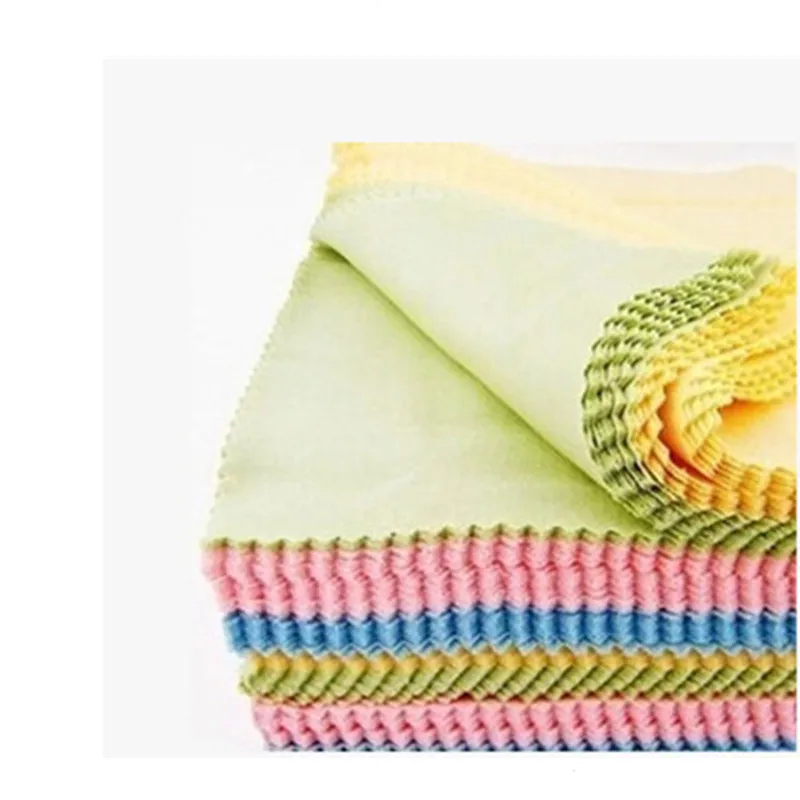

10pcs/lot Lens Screen Microfiber Cleaning Cloth Glasses Spectacle Micro Fiber Cloth Camera Household Cleaning Tools Accessories
