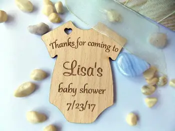 

Personalized Wedding Onesie Baby Shower Save the Date Magnets,Custom wood rustic save the date,party favors gifts,wedding favor.