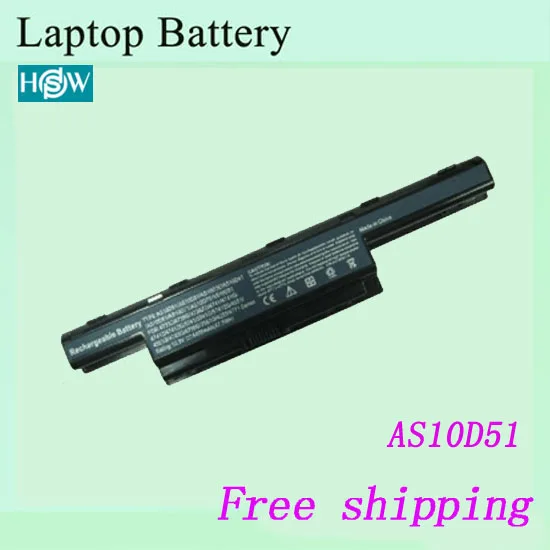 

Laptop Battery AS10D AS10D31 AS10D3E AS10D41 AS10D51 AS10D61 AS10D71 AS10D73 AS10D75 AS10D5E AS10D7E AS10D81 For Acer 4741 5741
