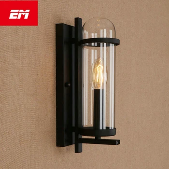 

Retro Vintage Edison Led Wall Lamp Candle Holder Style Bedside Lamp Wall Light E14 Indoor Lighting bathroom ZBD0049