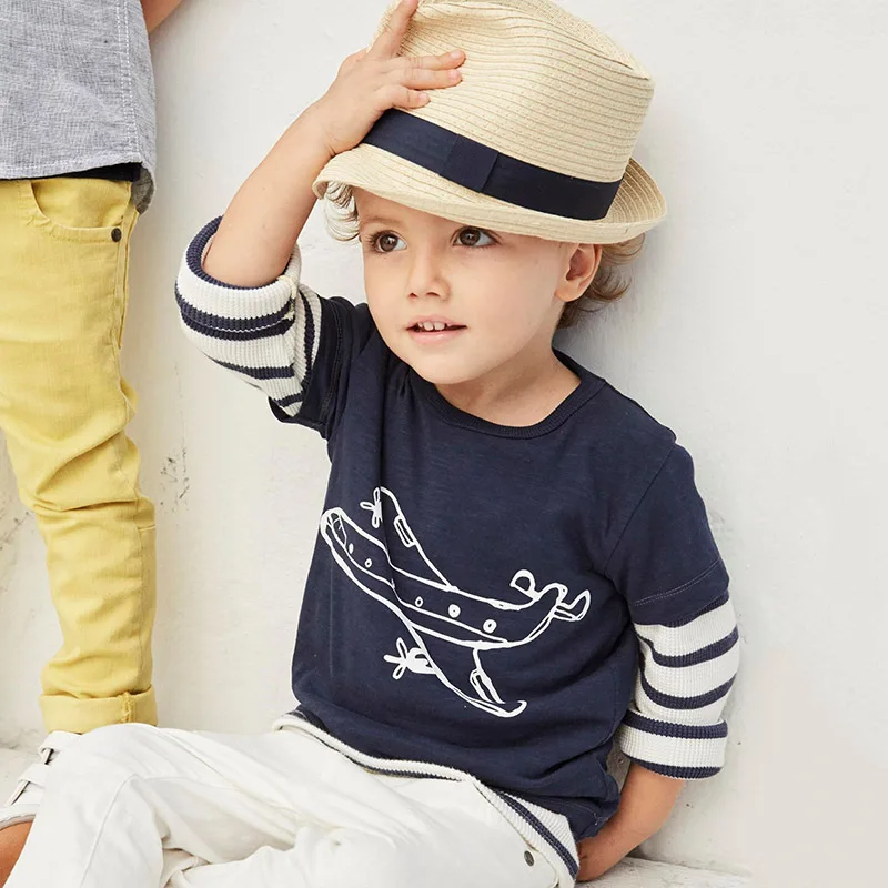 

Class A Cotton Boys t Shirts Summer for 18Months to 6T My Little Plane