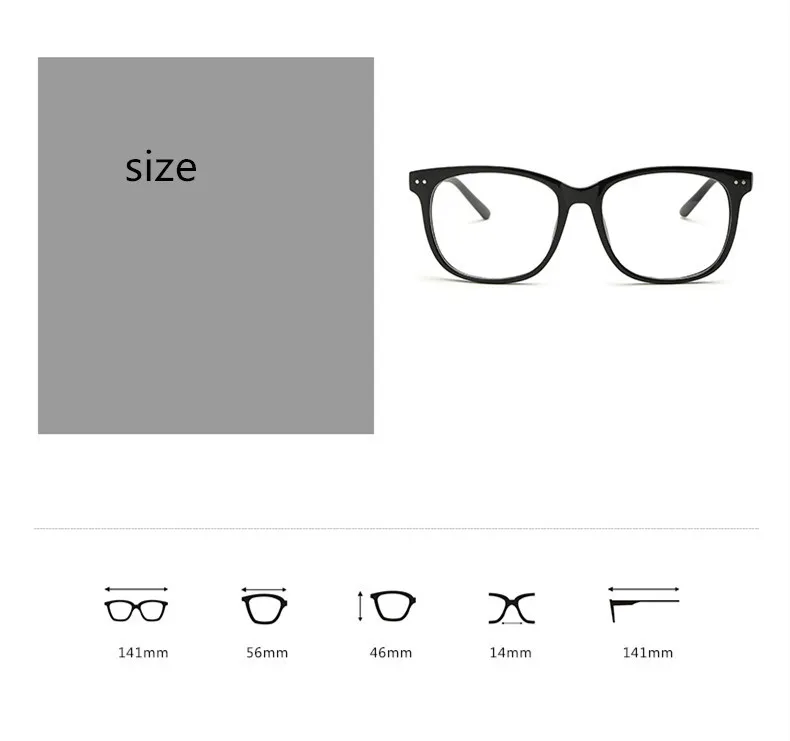 Очки женские мужские Брендовые очки оправа ацетатная оптическая оправа женские декоративные зеркала простое зеркало