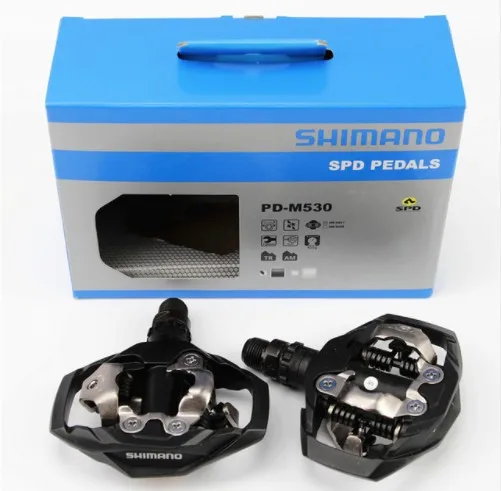 

Boxed licensed SHIMANO Shimano PD-M530 self-locking mountain bike foot pedal