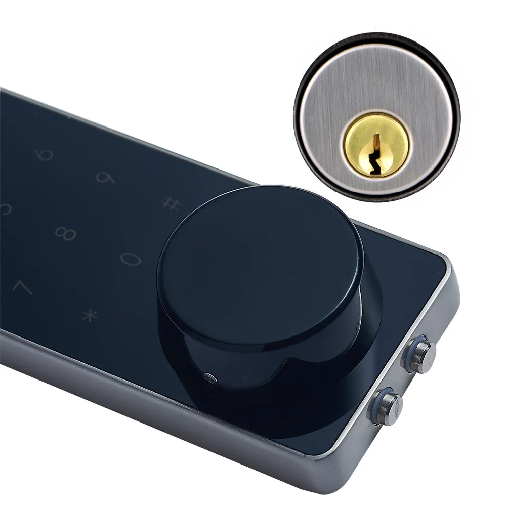 YOHEEN цинковый сплав безопасности цифровой дверной замок сенсорной клавиатурой электронный БЕСКЛЮЧЕВОЙ Пароль Bluetooth дверной замок с GSM приложение YJ110