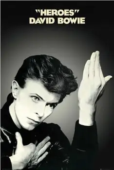 

DAVID BOWIE - HEROES SILK POSTER Decorative Wall paint 24x36inch