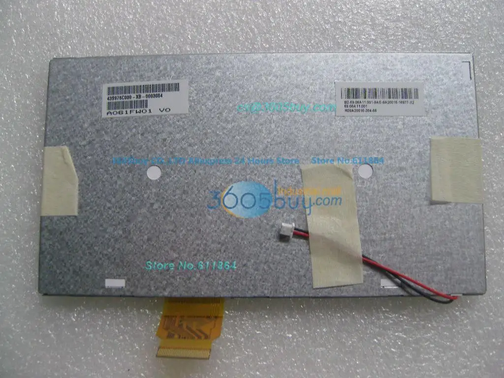 

A061FW01 0 6.1 inch LCD LED Car LCD screen