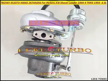 

Free Ship TB2565 452073 2674A056 452073-0002 452073-0004 Turbo For Perkin For JCB Shovel Loader Various 1004-4 THR3 1993- 4.0L