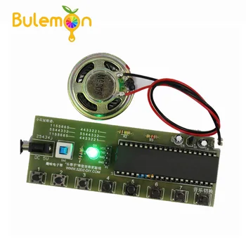 

Diy Parts Fun Keyboard Kit Assembly Music Box STC89C52 Microcontroller Entry DIY Production