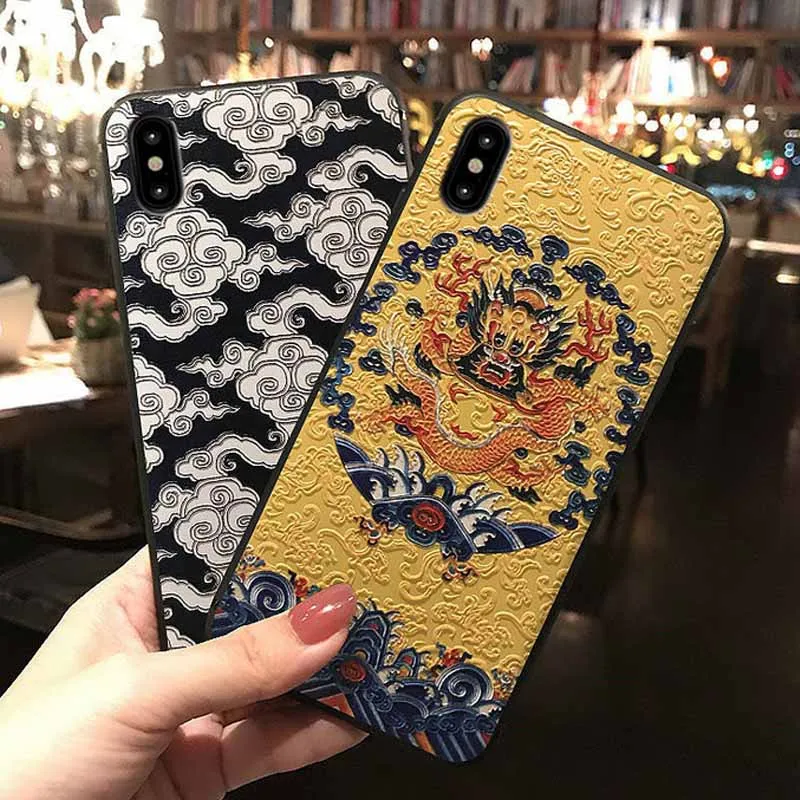 JIBAN For Samsung Note9 S8 Capa Wholesale Retro Cartoon Frosted Silicon Cases XiaoMi 9 8se Mix2 6x 5s S10 Cover |
