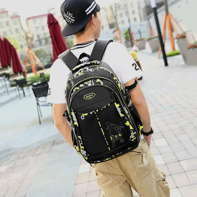Teenage Backpacks For Teen Boys School Backpack Fashion Men Backpack