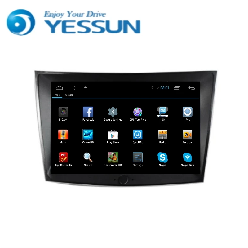Discount YESSUN For Ssangyong Tivolan Android Car Navigation GPS HD Touch Screen Stereo Player Multimedia Audio Video Radio Navi 1