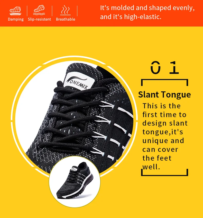 Onemix Мужчины Женщины Воздуха Кроссовки для Мужчин Бренд Воздуха открытый спорт кроссовки мужской athletic обуви дышащий zapatos де hombre