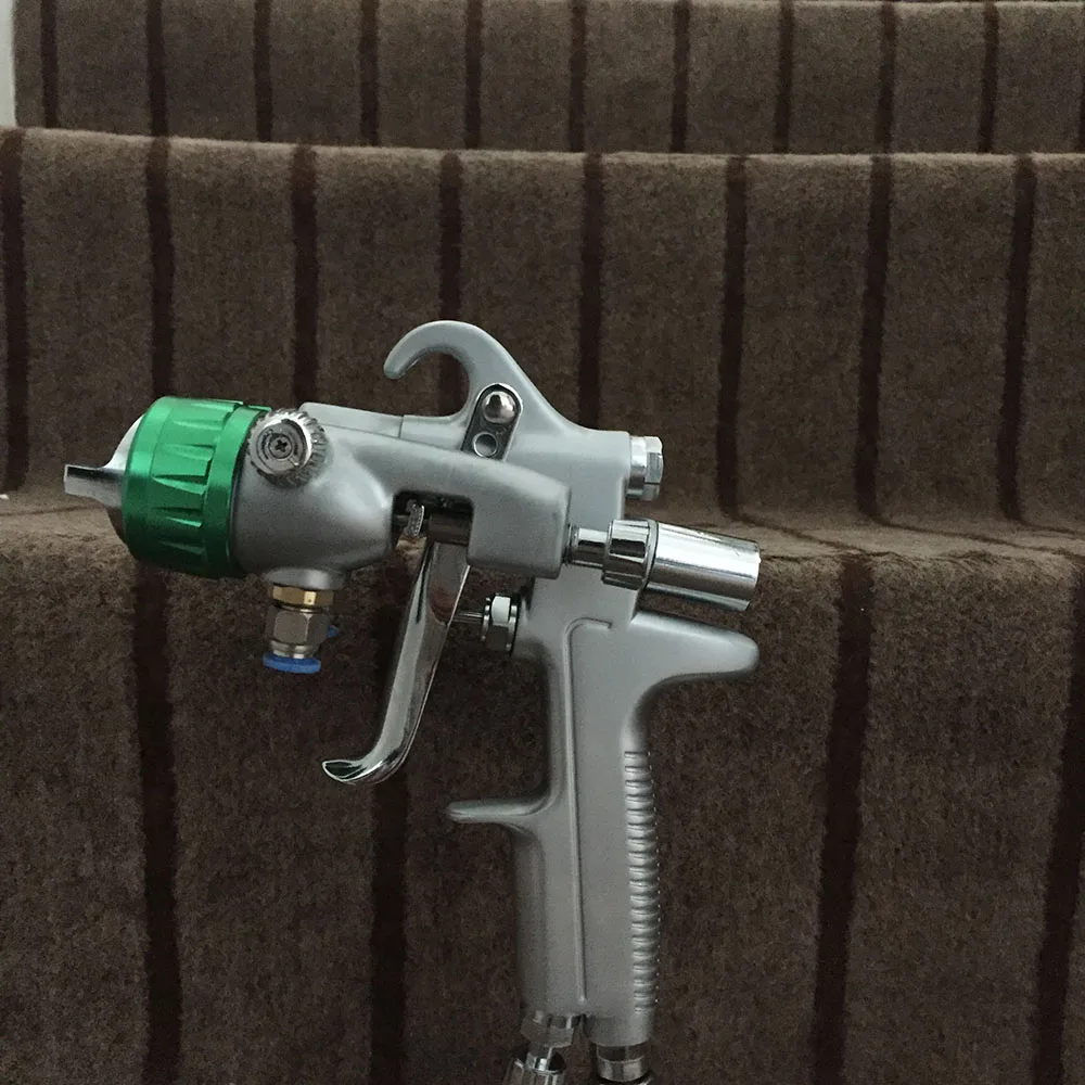 

SAT1189 silver spray paint automotive paint professional air gun hvlp powder paint spray gun automatic nozzle