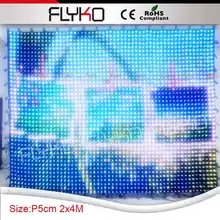 Сказочные dj огни фоны для оформления свадьбы или вечеринок led видео занавес