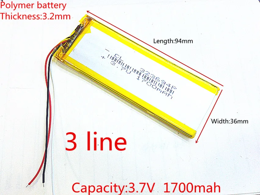 RNEW 323696 XWD 323696P 323694 3,8 V 1700MAH 1600MAH аккумулятор li-Lion для китайского клона MTK phone goophone I6 6S IP6