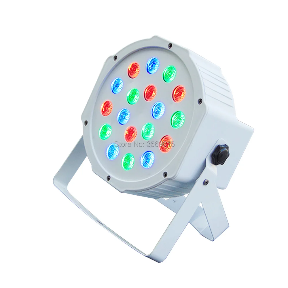 Светодиодный просветильник Тор Par 18x3W 54W высокой мощности RGB/UV с DMX512 Master DJ