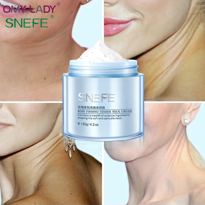 

OMY LADY SNEFE Neck Cream Skin Care Anti wrinkle Whitening Moisturizing Firming Neck Care 100g Skincare Health Neck Cream Woman