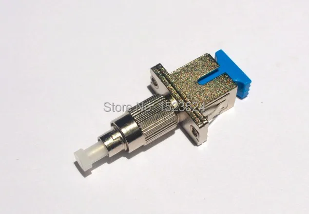 

Free Shipping SC Female to FC Male Fiber Optic Adapter Optical Adaptor for Optical Power Meter , Visual Fault Locator