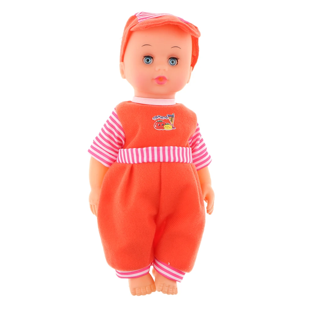 1/12 Talking Baby Doll 30cm 12inch Simulation Washable Newborn Infant Doll Newborn Baby Doll Can Drink Water Kids Bath Toys