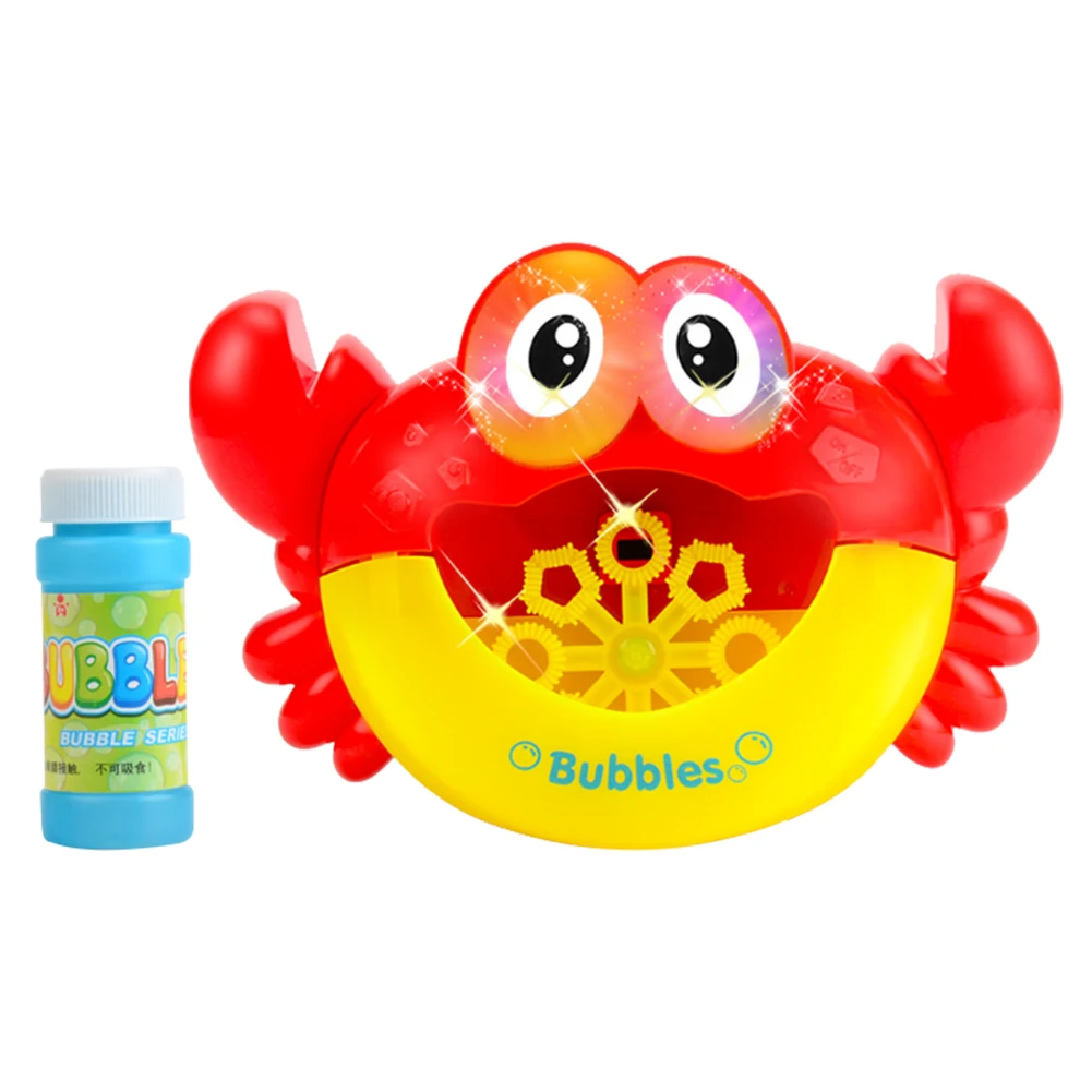 Bubble Crab Игрушки для ванны игрушки для ванной детские игрушки для купания Детские Игрушки для ванны Bubble крабы Смешные Игрушки для ванны музыкальный производитель пузырей