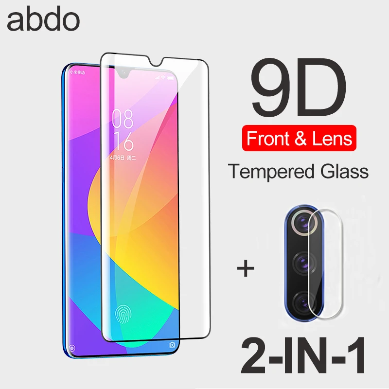 2 шт. закаленное стекло на Xiaomi mi CC9 CC9E mi 9 SE 9T Pro Play Pocophone F1 стеклянная защитная плёнка полностью покрывающая