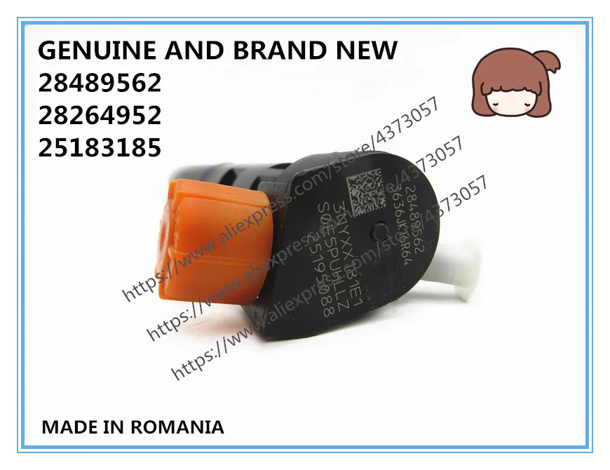 Подлинная и абсолютно новая дизельная Топливная форсунка COMMON RAIL 28489562, 28239769, 28264952, 25183185