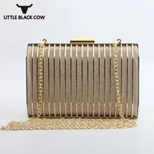 Известной марки, женские сумки через плечо, модные вечерние мини-сумки в полоску с цепочкой, женские вечерние клатчи, 3 цвета