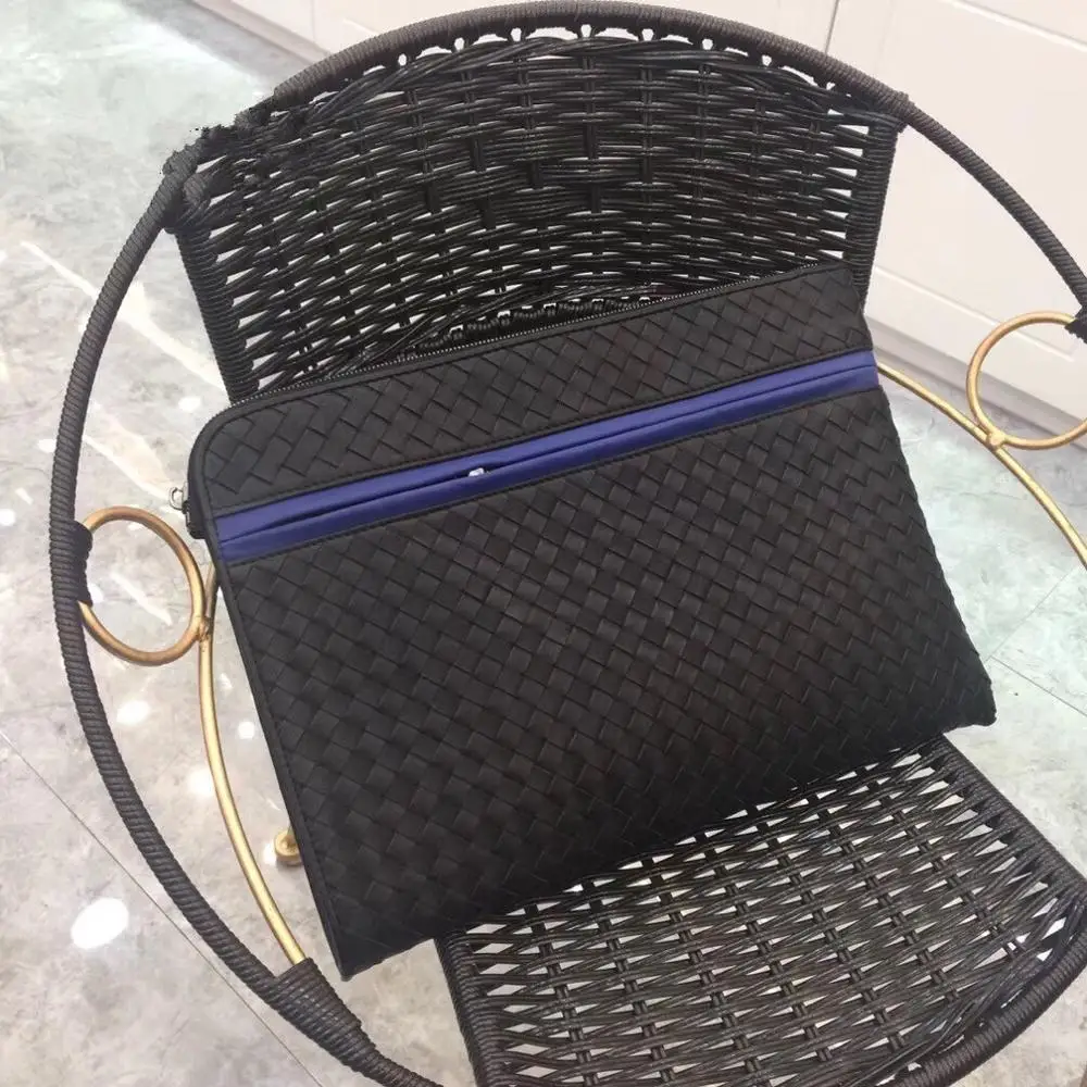 

Kaisiludi bag man leather high-capacity braid man bag hand bag hit the wax head layer tire leather envelope envelope fashion