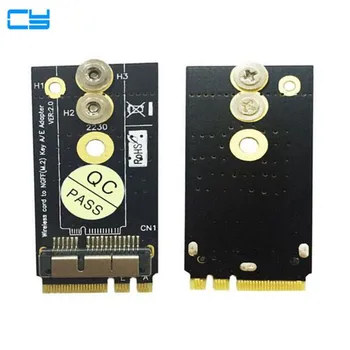 

BCM94360CS2 BCM943224PCIEBT2 Wireless Card to NGFF M.2 Key A/E Adapter for Macbook OS