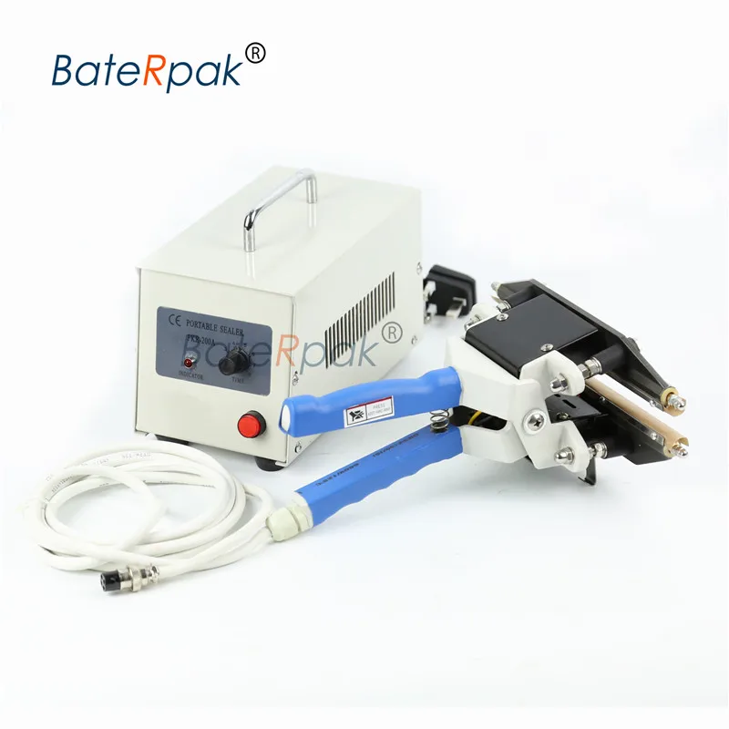 BateRpak FKR-200A/300A/400A Hand held Impulse sealer,LDPE Plastic bag sealer,kraft paper bag heat sealing machine