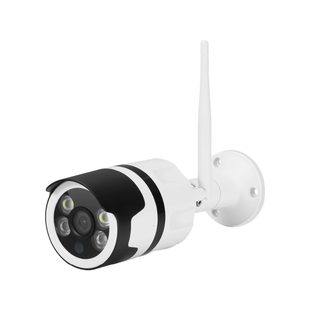 

Wifi Outdoor IP Camera 1080P Waterproof 2.0MP Wireless Security Metal Two Way Audio TF Card Record P2P Bullet Cloud Storage