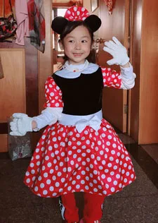 Карнавальный костюм платье из тюля с рисунком мышки, маскарадное платье-пачка для девочек вечерние платья для девочек Детский костюм для девушки для Хеллоуина