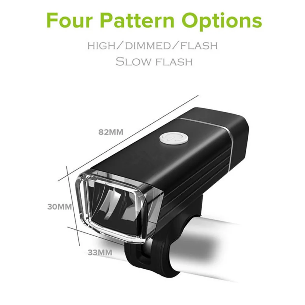 Excellent ISHOWTIENDA Usb Rechargeable Bike Light Front Handlebar Bike Bicycle Lights USB LED Set Mountain Cycle Front Back Headlight 4