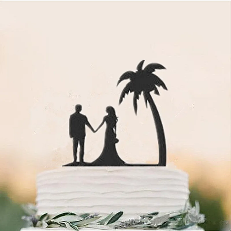 Пляжная тема свадебное украшение Русалка и капитан жених невеста Mr & Mrs свадебный