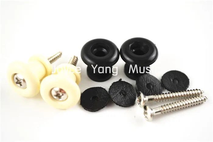 2 Sets of 4pcs Guitar Strap Locks Straplocks Plast...