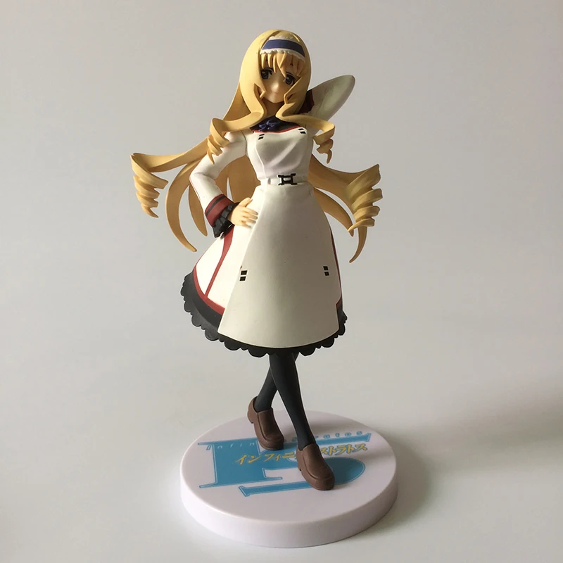 

Infinite Stratos Cecilia Alcott Action Figure Cute Cecilia Alcott Doll PVC ACGN figure Toy Brinquedos Anime 17CM